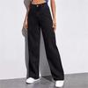 Retro High Waist Wide Leg Jeans for Women Thin Straight Drape Trousers New Fashion