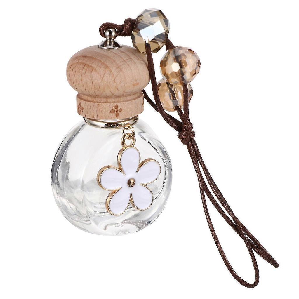 1pc 6ml Perfume Bottle Pendant Essential Oil Bottle Pendant Car Hanging Pendant