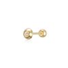 LUNNE 14k Diamond Spear Ball Piercing (14k Gold) #LCPI02