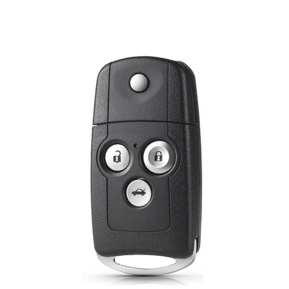 BESTER SCHLÜSSEL Für Honda Acura Civic Accord Jazz CRV HRV 2009--2014 Fernbedienung Klappschlüssel Auto Schlüsselanhänger Hülle Gehäuse 3/4 Tasten Accord 2008-2012