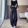 Classic Denim Pants For Women With High Waist And Wide Legs For Casual Autumn Wear