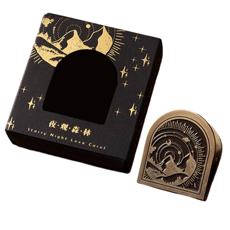 Vintage Paper Clip Metal Binder Clip for Journaling and Scrapbooking Metal Paper Clamp for Organizing File Photo Paper