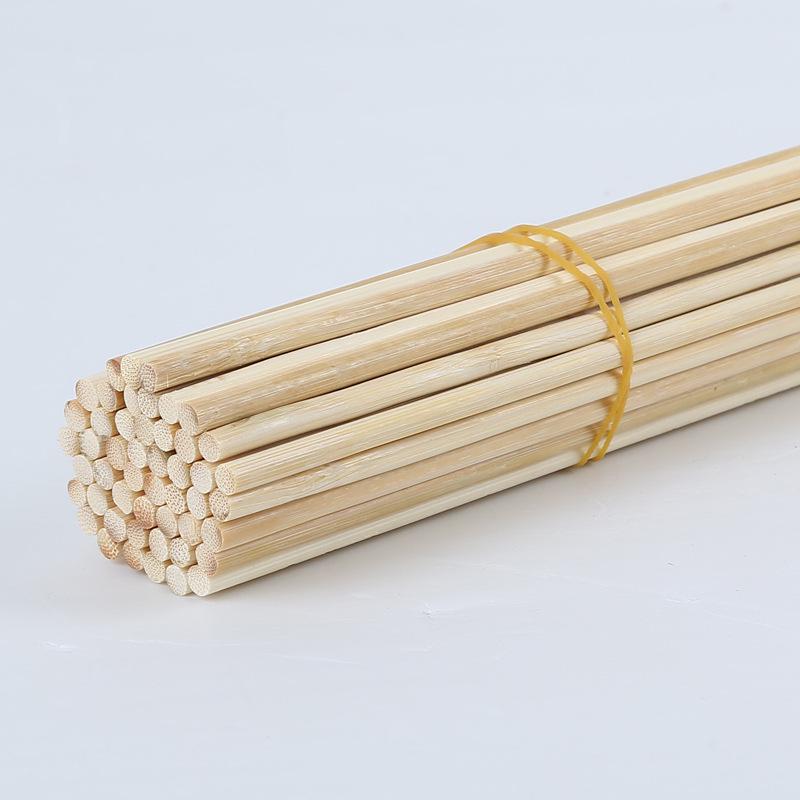 Bamboo Skewers: 5.0mm x 30-50cm for BBQ, Potato Tower, Large Meat, or Marshmallows