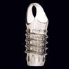 Crystal Wolf Tooth Sleeve Male Locking Sleeve Sex Toy Penis Ring Adult Products Factory Direct Sale