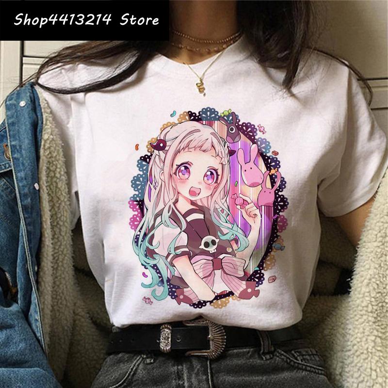 Hanako Kun T Shirt Women Japanese Anime Summer Tops Toilet Bound Funny Cartoon TShirt Harajuku Unisex Tshirt Female New