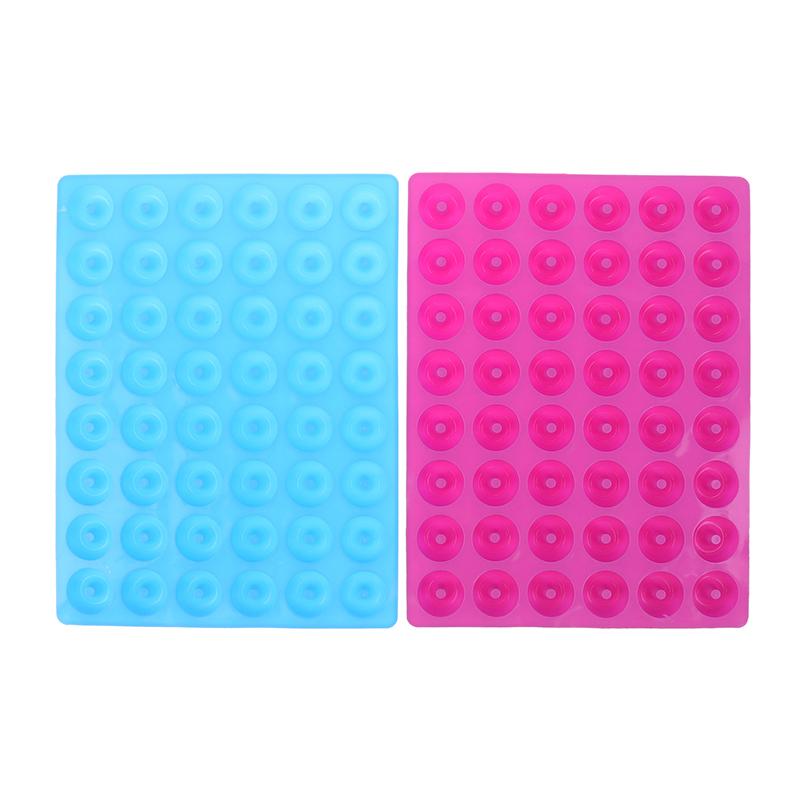 48 Cavity Mini Doughnut Pan Silicone Mold Jelly Candy Chocolate Mold Diy Mini Donuts Party Kitchen Baking Mold Snacks Maker