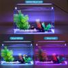 EU Aquarium Light Bar LED Fish Tank Slim Clip Landscaping Plant Grow Lamp Ultra-thin 3 Color Adjustable Tank Accessories