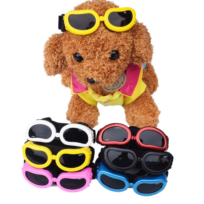 Foldable Windproof & Sunproof Dog Sunglasses - Protective Pet Accessories In Six Colors