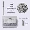3mm Small Nail Sanding Bands Set For Nail Drilling Milling Manicure Salon - 80/120/180/240 Grit 50 Pcs
