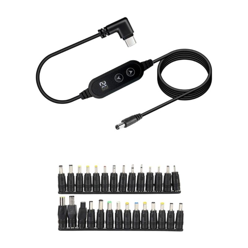 Universal Type C Triggers Cable Adjustable 5-20V for Fast Charging and Data Transfer For Multiple Electronic Devices