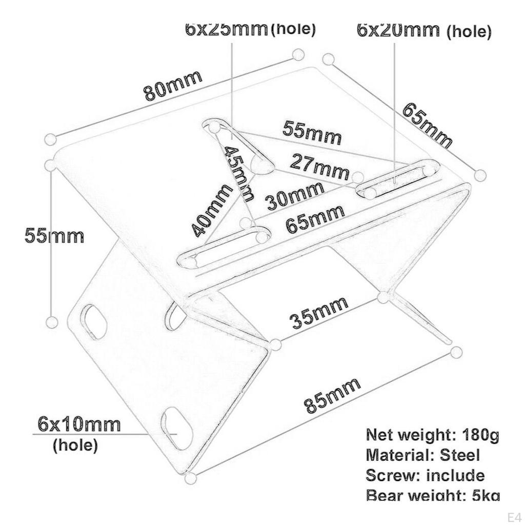 Suporte de Canto para Parede de Câmera, Suporte de Montagem, Ângulo Vertical de 90 Graus Multiuso
