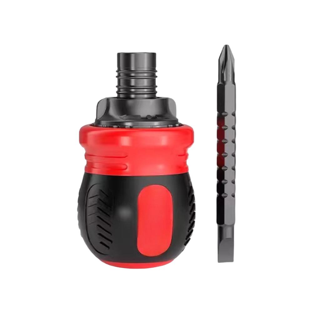 Bidirectional Ratchet Ratchet Screwdriver Magnetic Screwdriver A