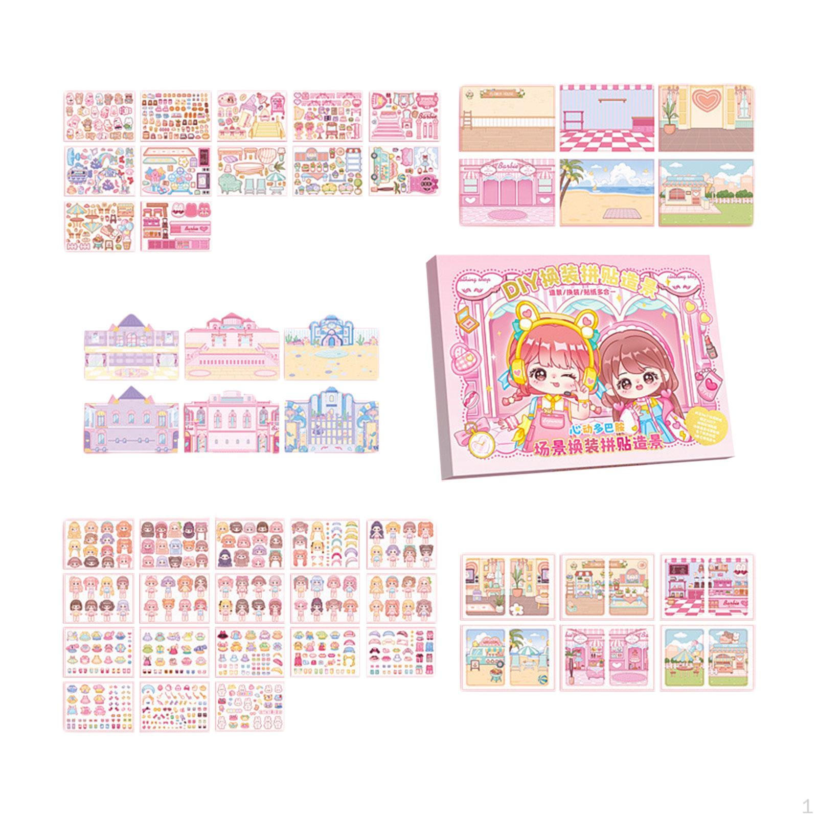 

Creative Face Sticker Book: Fun Activities for Kids Imagination