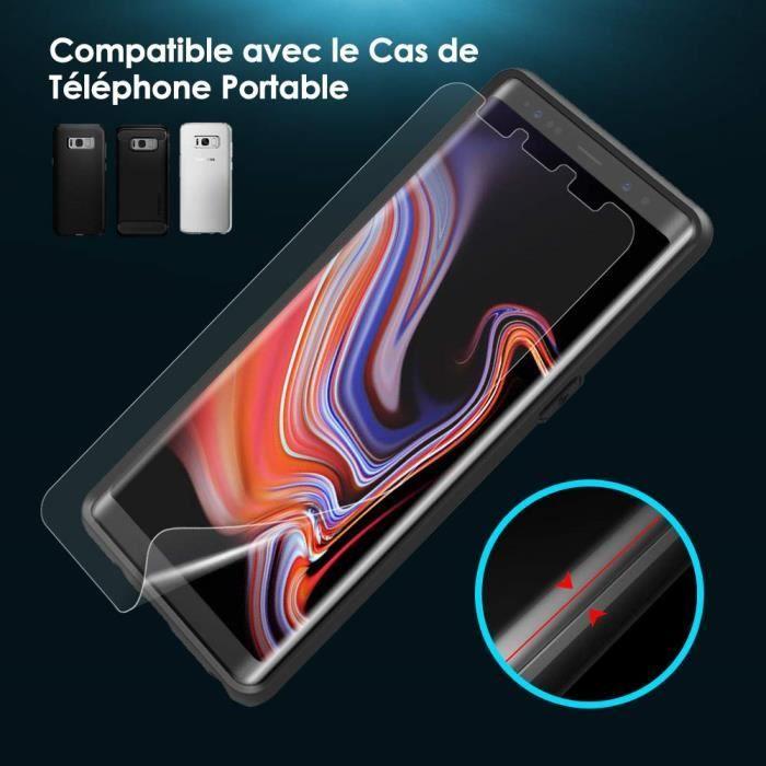 Skyddsfilm - G-Color - Galaxy Note9 - TPU - Enkel installation - Bubbelfritt skydd