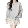 Set Top and Summer Hot Elegant Light [Icyrain] Loungewear, Loungewear, Up, Women's Sweatshirt, Bottom, Clothes, Shorts, Half-length Women's, Sports,