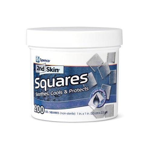 Spenco 2nd Skin 200 Squares 10-637 (White F)