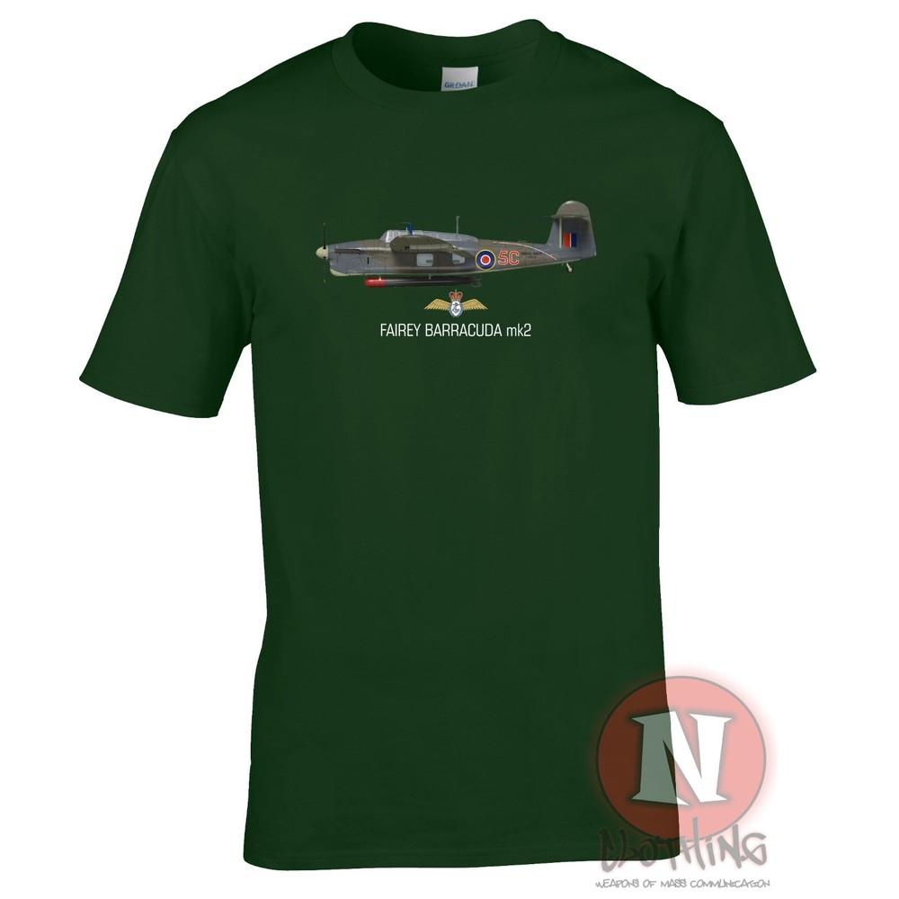 Fairey Barracuda TShirt Raf Fleet Air Arm Ww2 Fighter Aircraft