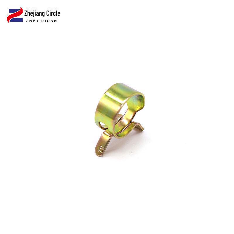 Yihuan Manganese Steel Elastic Spring Clamp for Automotive Oil Pipes