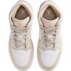 Air Jordan 1 SE leather GS mid-top sneakers light brown/white unisex HQ5879-100