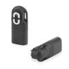 Magnetic Earphone Connector 90° Bending Headphone Adapter Lanyard Hole for AS800