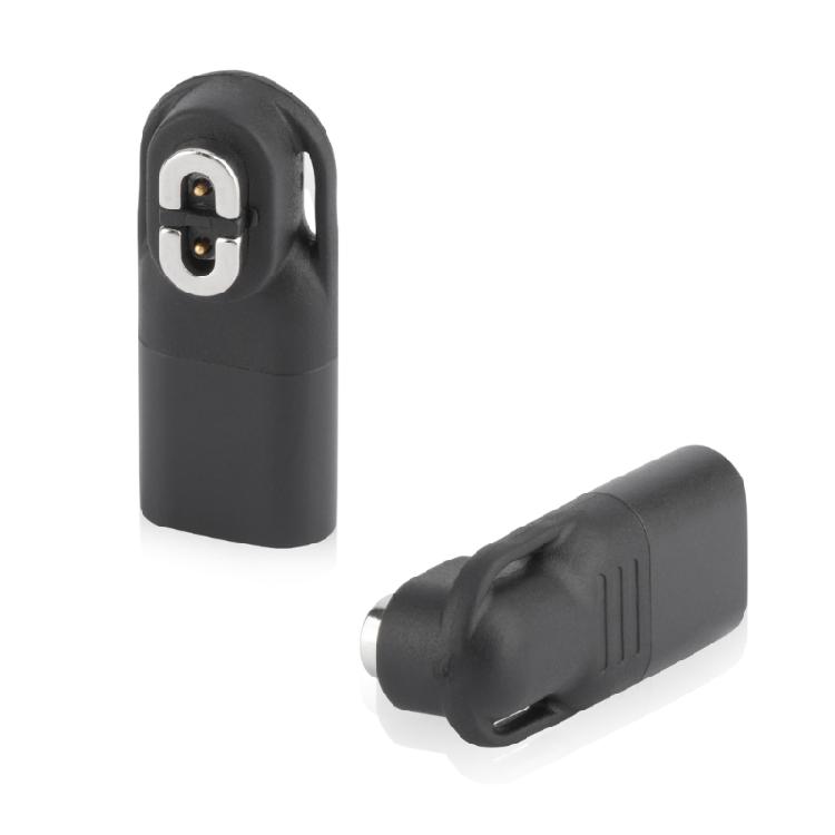 Magnetic Earphone Connector 90° Bending Headphone Adapter Lanyard Hole for AS800