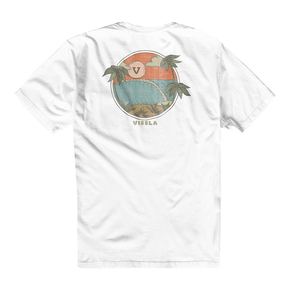 Bisla Hideaway Premium Pkt Tee-Wht L(M4261Hid-Wht-L)