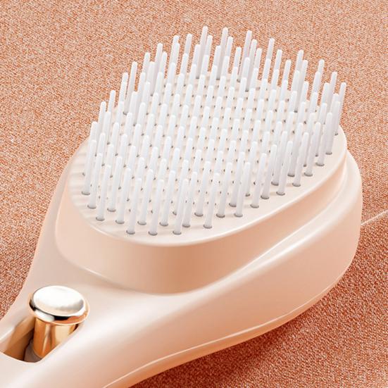 Retractable Hair Brush Double-sided Self-Cleaning Scalp Massage Anti-static Air Cushion Comb Portable Men Women Hair Detangling Styling Brush