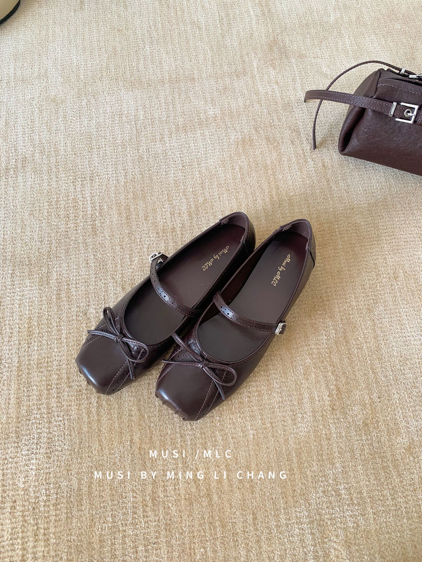 Women s Square Toe Platform Bowknot French Style Soft Style Pumps - Fashionable Footwear 35