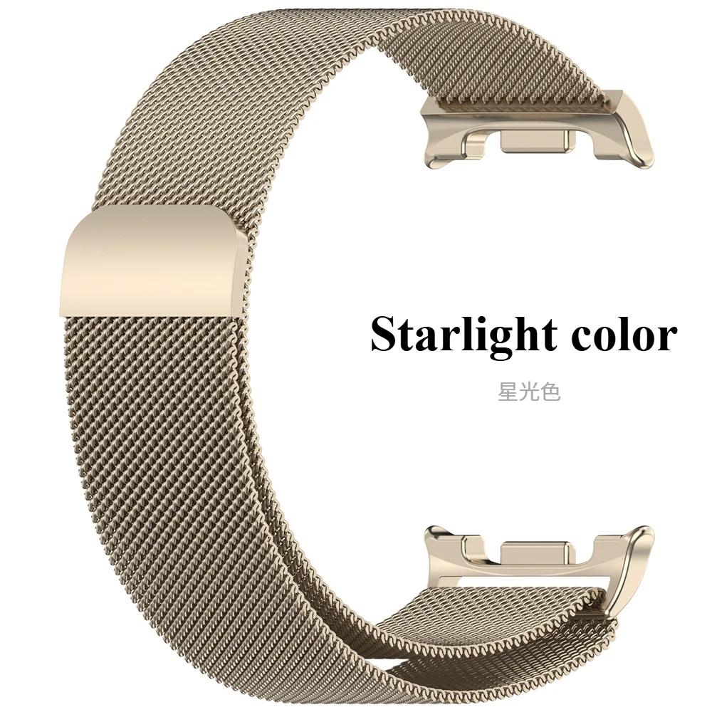 Milanese Magnetic Strap For Samsung Galaxy Watch 8 Classic 46mm Metal Alloy Watchband Wristband For Galaxy Watch 8 44mm 40mm No Gaps Strap