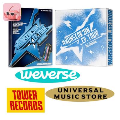 PRE-ORDER BTS JIN #RUNSEOKJIN_EP.TOUR In GOYANG The Original : CHALLENGE BOOK JAPAN POB Weverse UNIVERSAL MUSIC SOTORE TOWER RECORDS