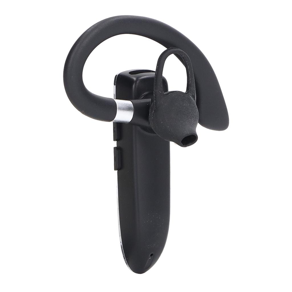 Bluetooth Earpiece Noise Cancelling Hands Free Rotatable Single Ear Wireless Headset with Charging Case for Sports Work