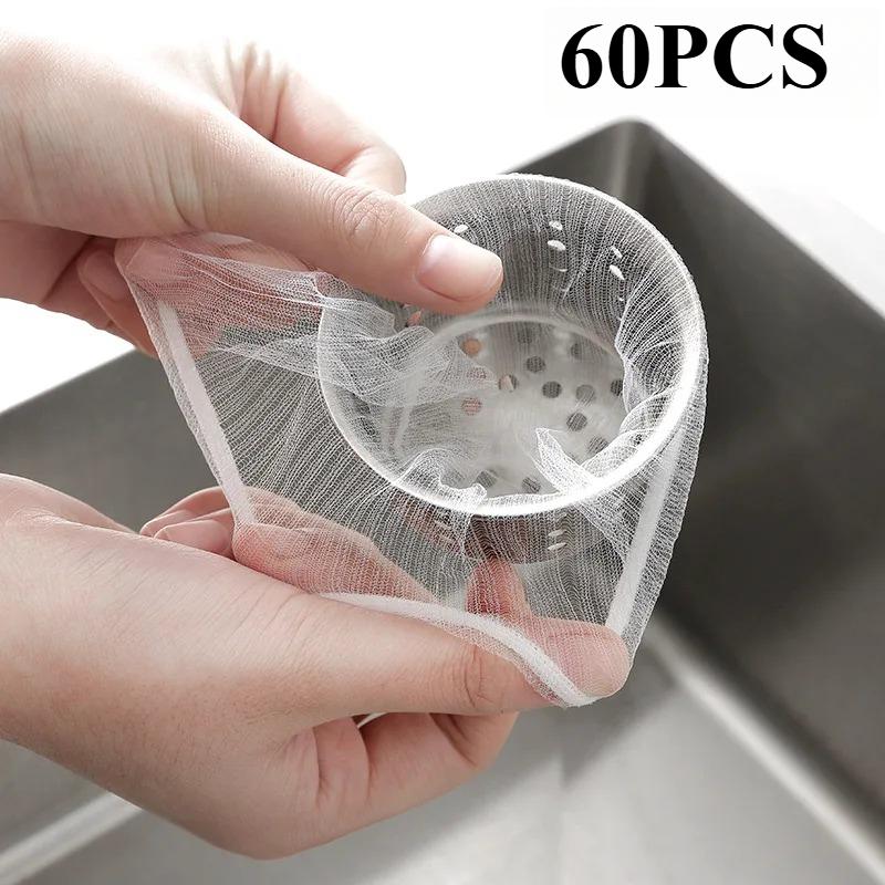 Disposable Kitchen Sink Strainer Drain Filter Net Food Waste Disposal Bag One-time Use Drainage Filter for Kitchen Sink