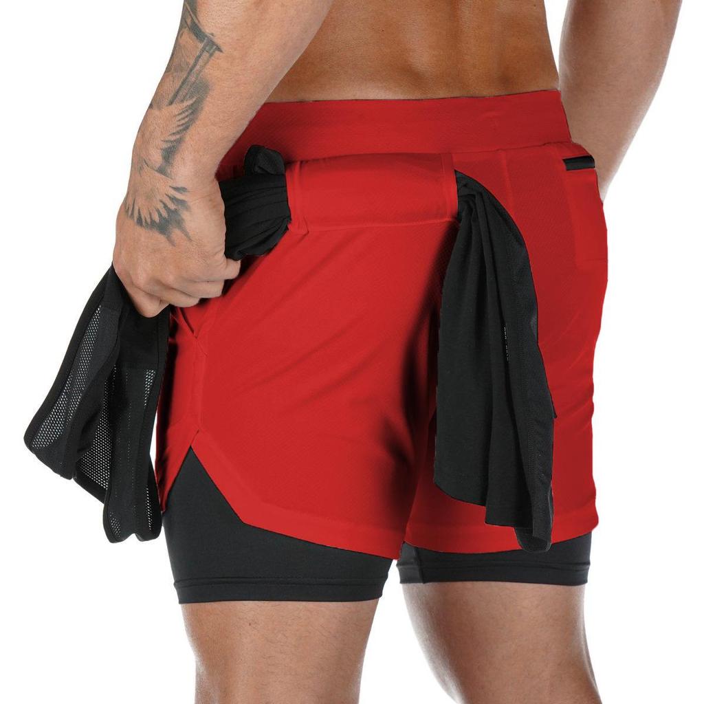 Men's Quick-Dry Workout & Basketball Shorts - Breathable, Casual Five-Point Pants