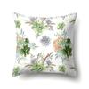 45x45cm Plant Flower and Leaf Printing Series Throw Pillow Cover Sofa Office Seat Car Cushion  Home Decoration