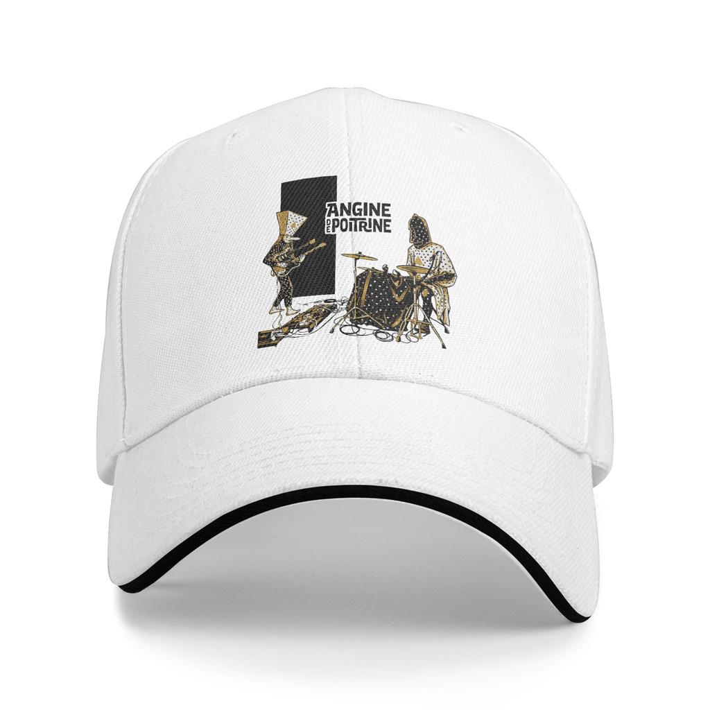 Metal Angine De Poitrine Rock Music Baseball Cap Hip Hop  Sandwich Hat Unisex Women Breathable Dad Hat Outdoor