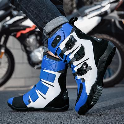New Motorcycle Shoes High Top Motorcycle Shoes Outdoor Motorcycle Shoes Couple Motorcycle Shoes Fashion Cycling Shoes