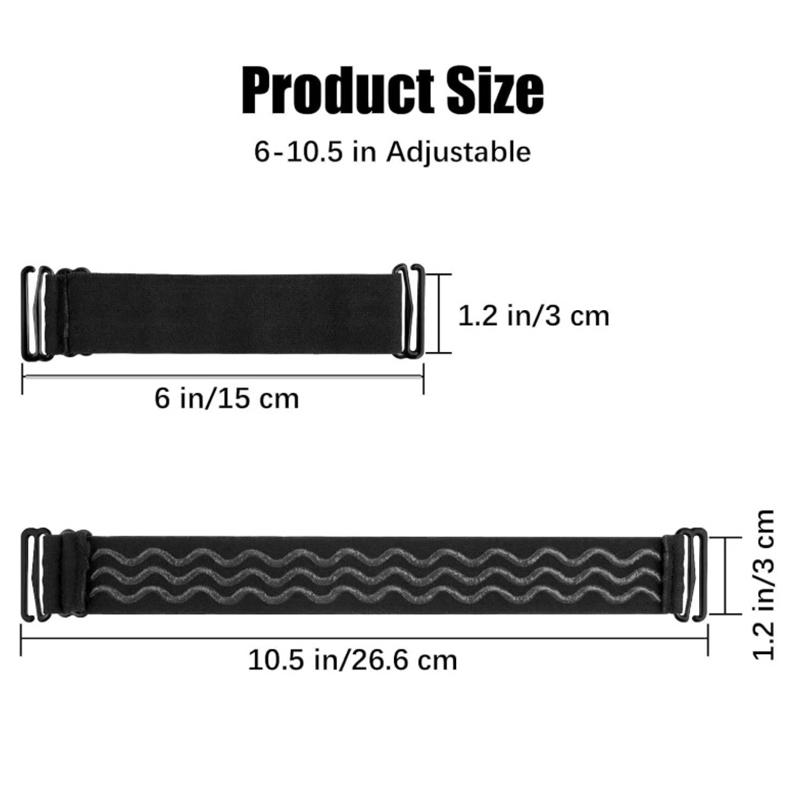 1/2Pcs Adjustable Wig Band For Holding Wigs Non Slip Wig Band Black Adjustable Elastic Band For Wigs Making Wig Accessories