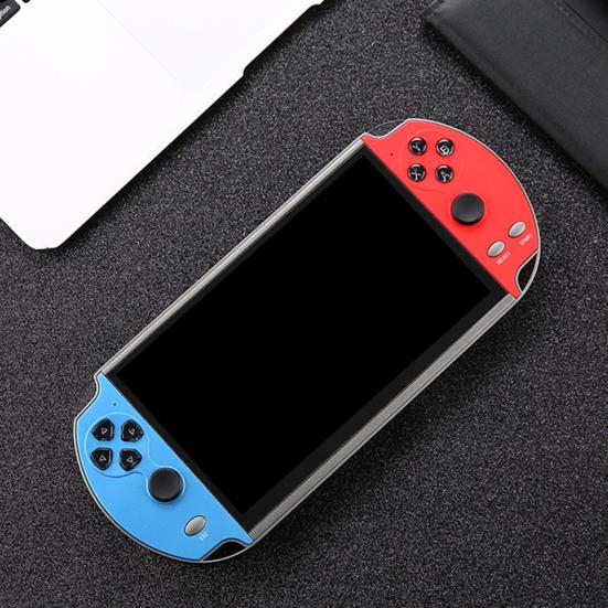 1 Set 7.0-inch X12Plus Game Player 16G RAM Longer Battery Life Dual Rocker Interactive Toy Large Screen Retro Video Game Console for Teens