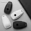 Leather Car Key Case Cover Shell For Mercedes Benz A C E S G Class Glc Cle Cla Glb Gls W177 W205 W213 W222 X167 Amg 3 4 Buttons