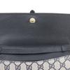 GUCCI Old Gucci Shoulder Bag 904.02.050 2-way clutch Gray / navy GG plus Women Used