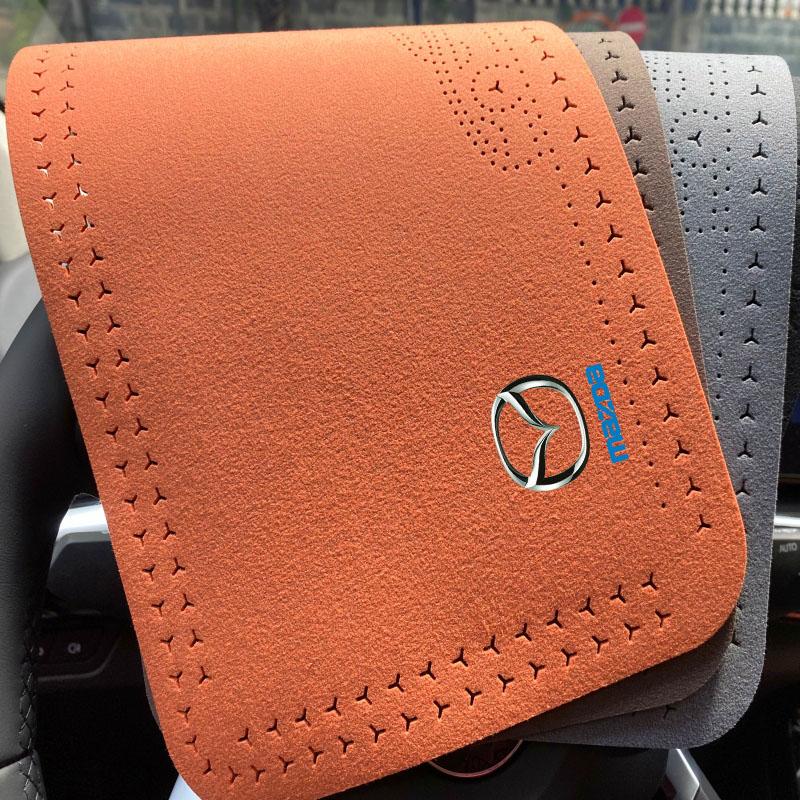 Leather Car Armrest Mat Universal Interior Auto Armrests Storage Box Mats for Mazda 3 bk bl 323 Axela Atenza CX-3 CX-4 CX5 CX-7 FF1