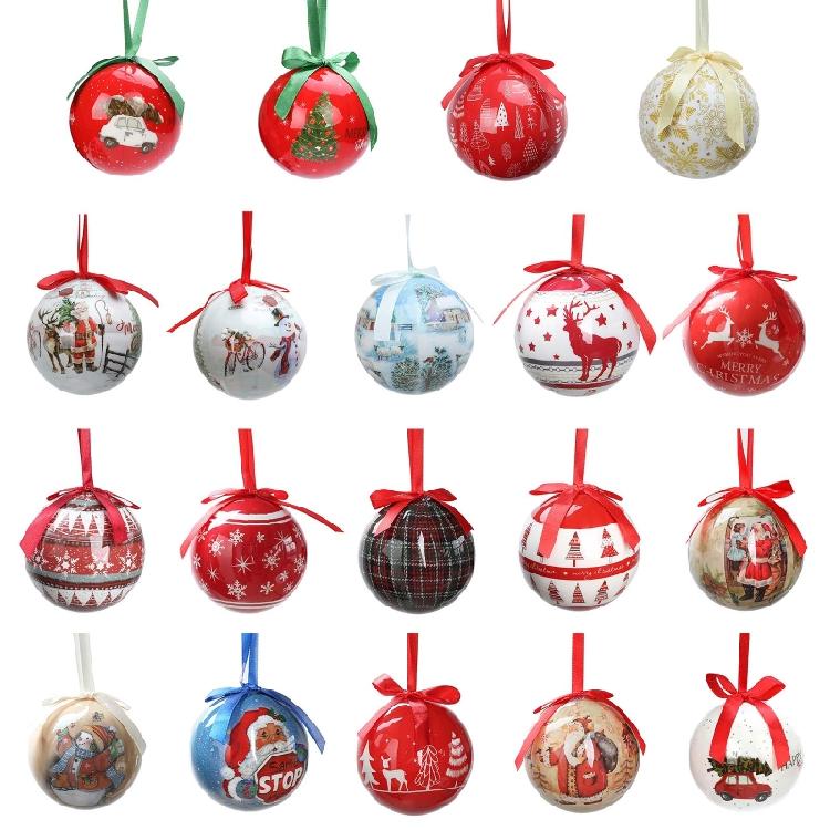 Christmas Foam Ball Xmas Tree Pendant Festival Holiday Party Front Door Decor