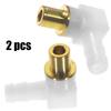 2Pcs Carburetor Fuel Elbow Hose Connector Fittings For BS 692317 493496 494451