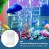 Neuer Transparenter Runder Aquarium-Futterspender Große Kapazität Festpunkt-Kunststoff Schwimmend/Sinkend Fischfutter-Tablett Mit Saugnapf