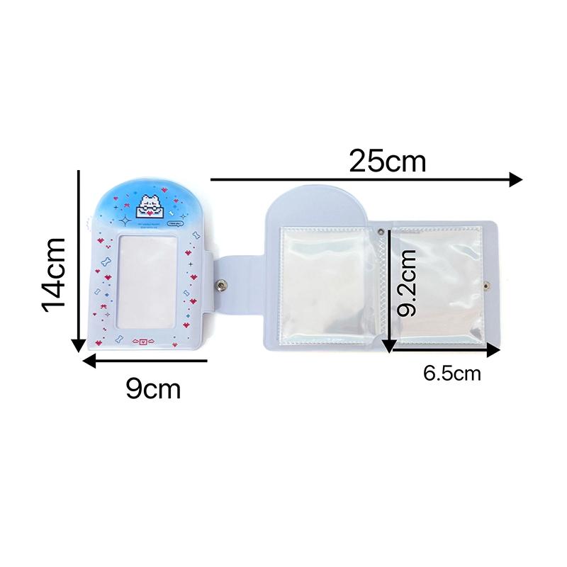 40 Positions Kpop Binder Photocards 3 Inch Love Heart Hollow Collector Book Idol Photocards Holder Book Binding Machine