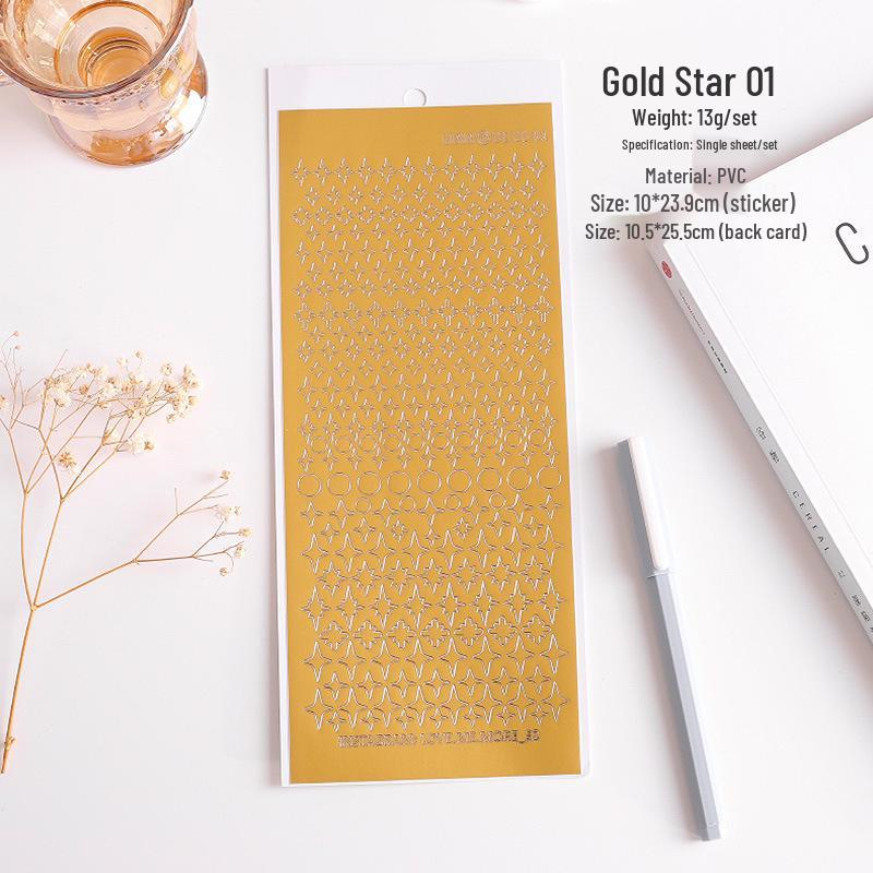 Korean Wannathis Cute PVC Letter & Number Stickers - Colorful, Multi-functional Decorative Stickers for Journals & Photos