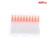 40Pcs Interdental Silicone Brushes Dental Toothpicks Cleaning Brush With Thread Oral Cleaning Tool