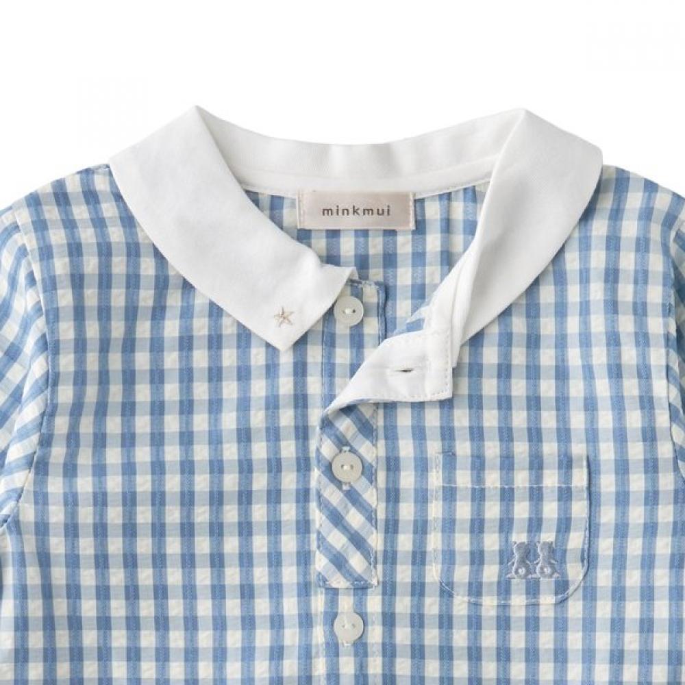 Mink Mui Check Woven Shirt Set 36113 610 02