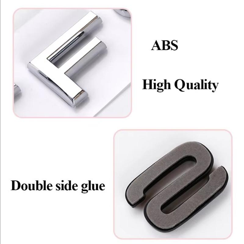 Badge Logo 3D ABS 30 35 40 45 50 55TFSI Lettere Auto Emblema Baule Adesivi Per Audi Q3 Q5 Q7 A5 A6 A7 A8 A1 A2 A3 A4 Accessori