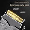 Retro Men's Electric Razor: New Model, Stainless Steel, Floating Blades, Water Washable